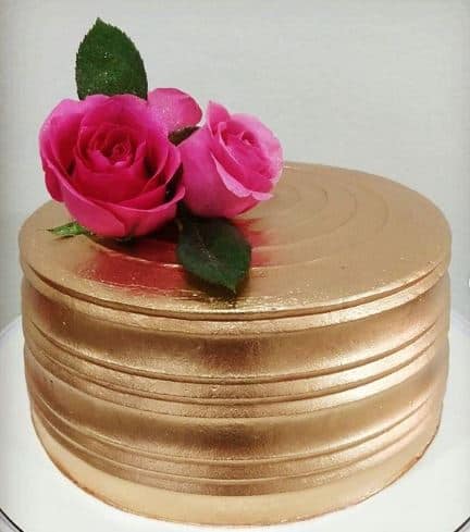 Bolo dourado