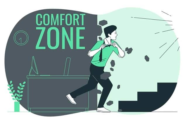 7 passos para sair da zona de conforto